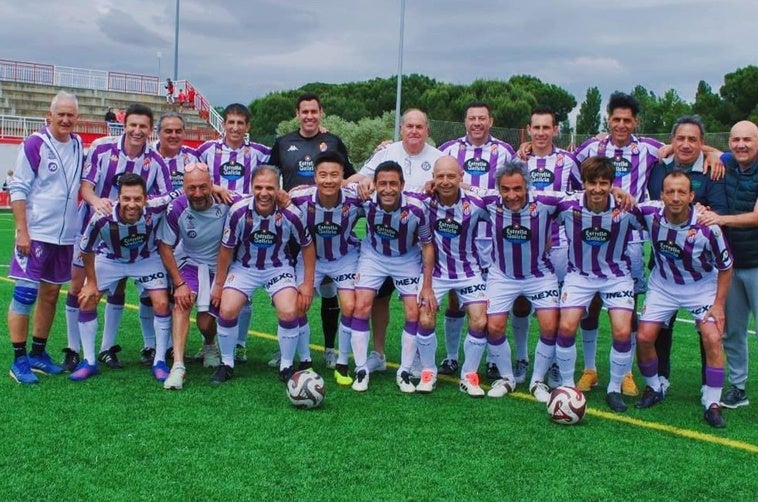 Leo, un chino en los veteranos del Real Valladolid